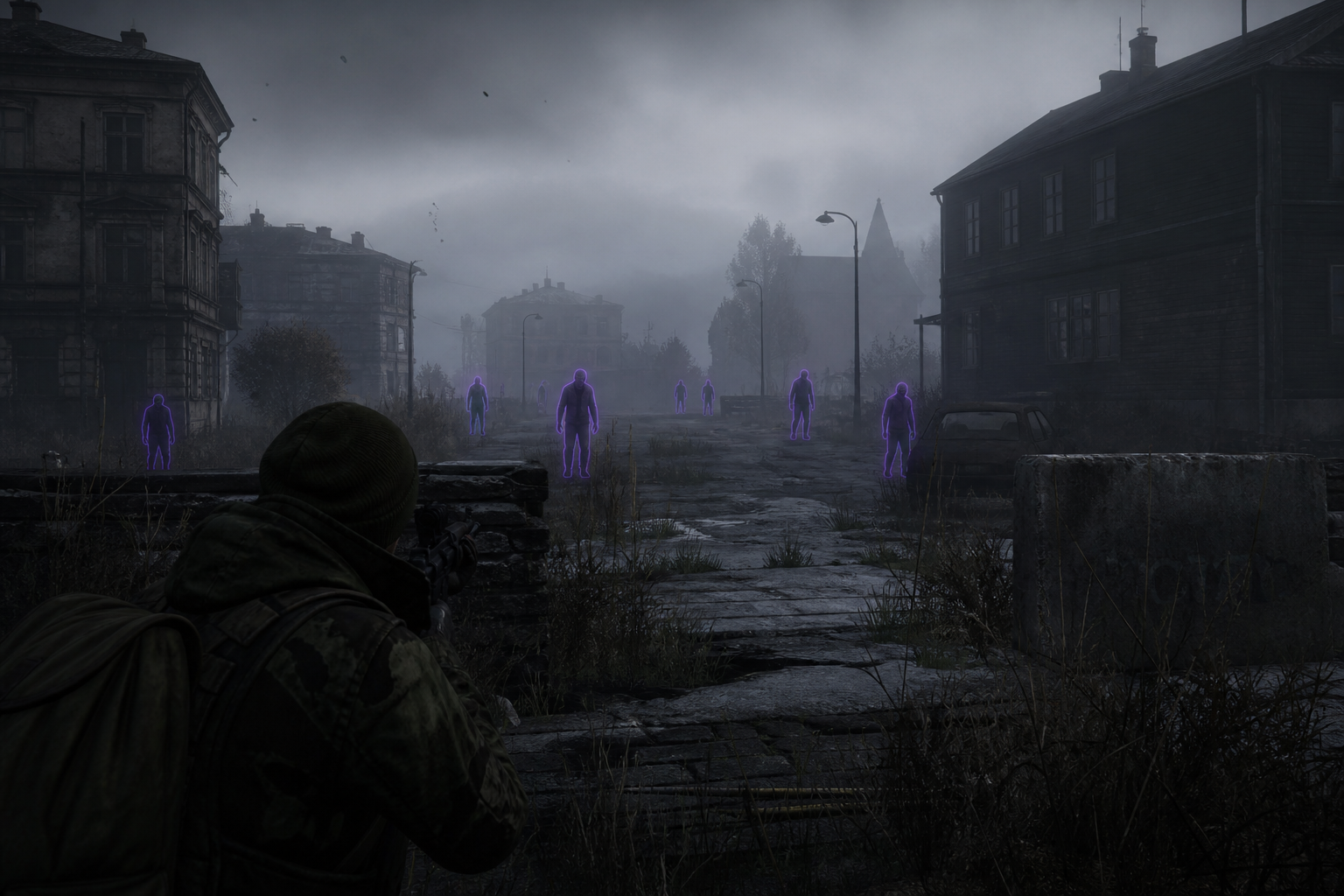 DayZ infected ESP awareness overlay